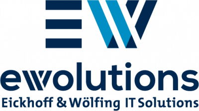 Logo EWolutions Eickhoff & Wölfing IT Solutions