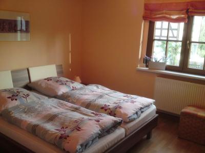 Ferienwohnung Gesell Bad Colberg Schlafzimmer