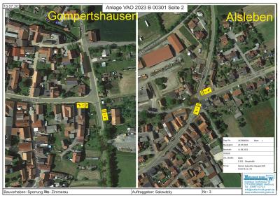Straßensperrung Rieth Juli August 2023 2
