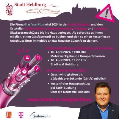 Glasfaserausbau Stadt Heldburg 2024